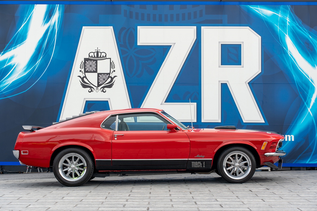 昭和レトロ　フォード　ＭＵＳＴＡＮＧ　マスタング（野村トーイ）日本製 昭和レトロ フォード MUSTANG マスタング（野村トーイ